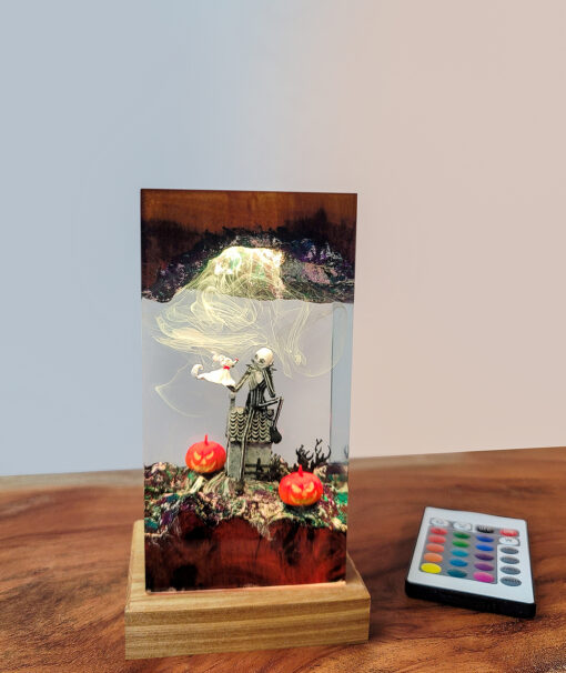 Jack Skellington Resin Night Lamp