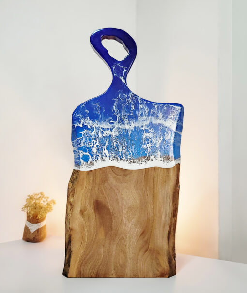 Ocean Wood & Resin Cutting Board - Image 10