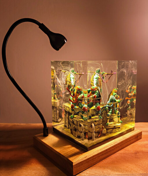 Teenage Mutant Ninja Turtles Resin Night Lamp - Image 2