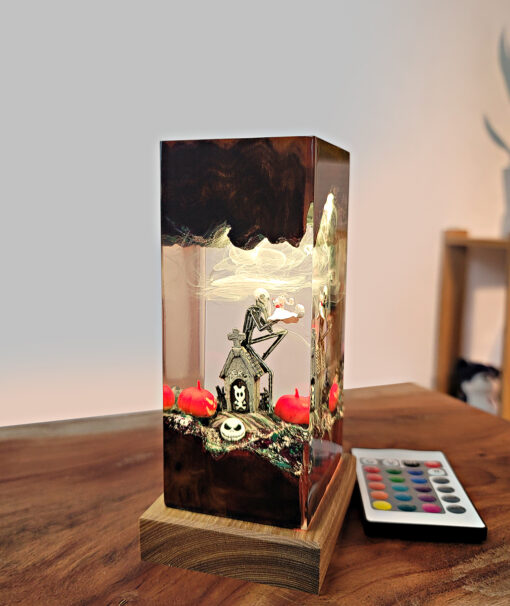 Jack Skellington Resin Night Lamp - Image 9