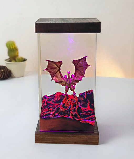 King Ghidorah Resin Night Lamp - Image 8