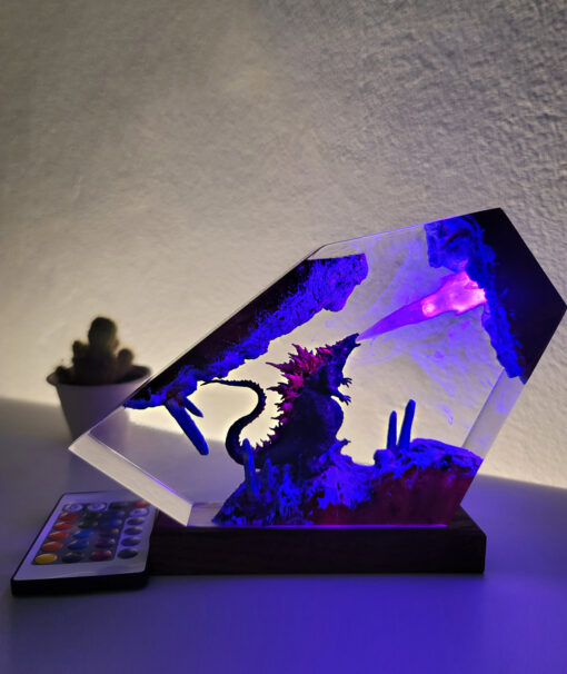 Godzilla Fire Breathing Ver 2 Resin Night Lamp - Image 6
