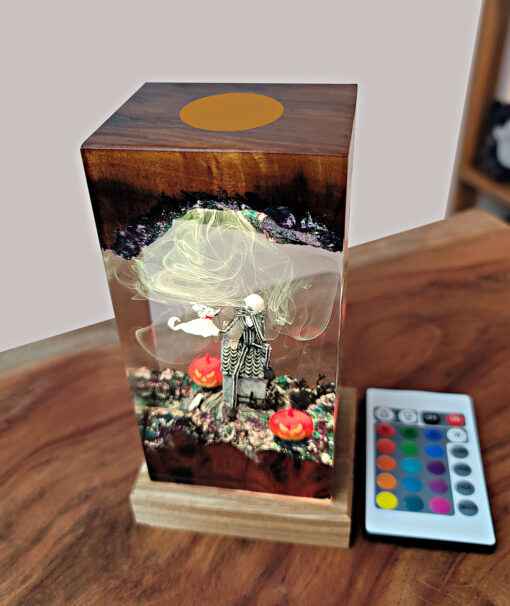 Jack Skellington Resin Night Lamp - Image 7