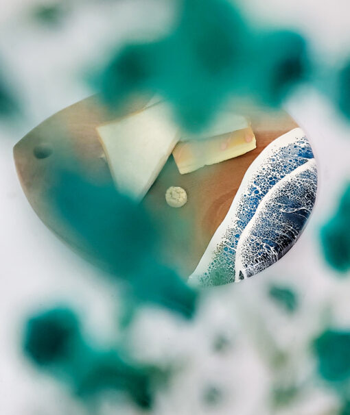Ocean Wave Wood & Resin Cutting Board - Image 5
