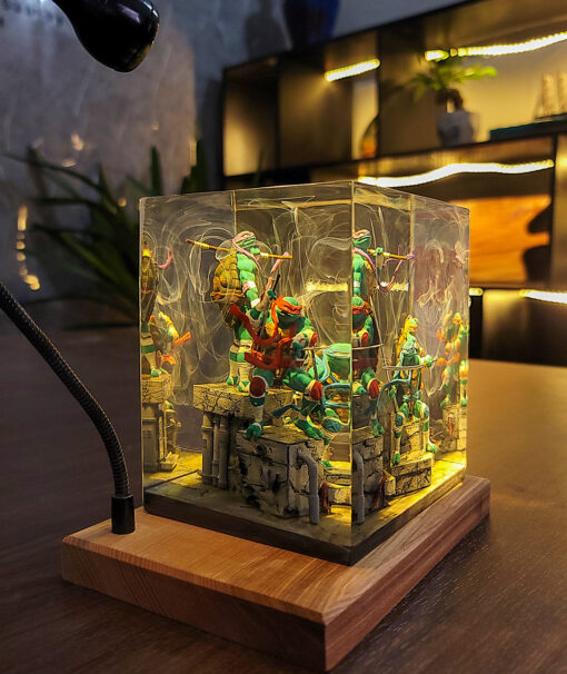Teenage Mutant Ninja Turtles Resin Night Lamp - Image 7