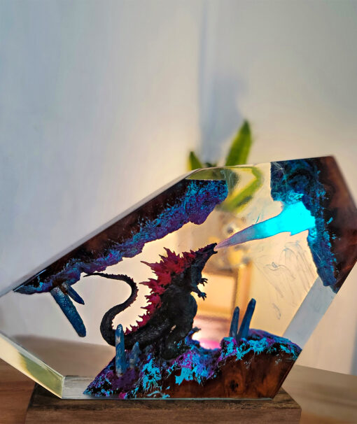 Godzilla Fire Breathing Ver 2 Resin Night Lamp - Image 4