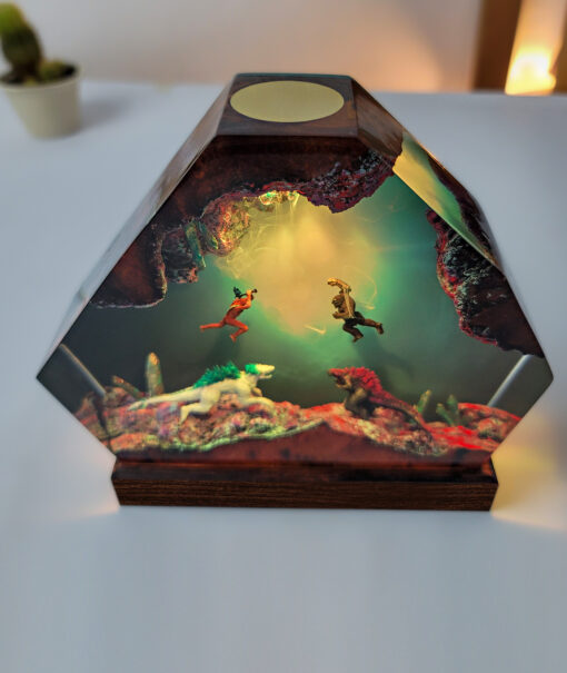 Godzilla & Kong vs Shimo & Skar King Resin Night Lamp - Image 5