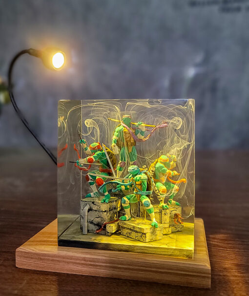 Teenage Mutant Ninja Turtles Resin Night Lamp - Image 6
