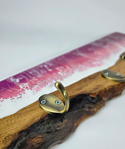 Red Ocean Wave Resin Hanging Hook - Image 5