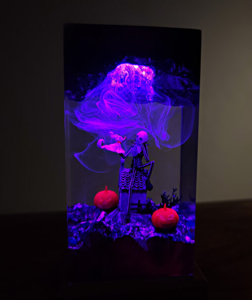 Jack Skellington Resin Night Lamp - Image 4