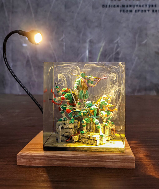 Teenage Mutant Ninja Turtles Resin Night Lamp - Image 5