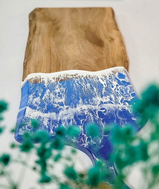 Ocean Wood & Resin Cutting Board - Image 5
