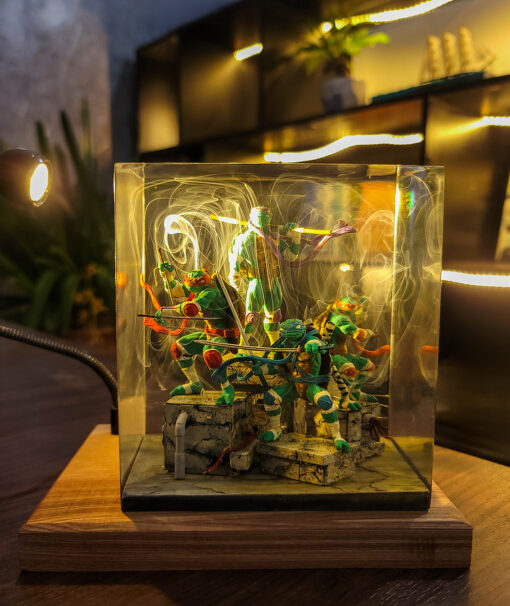 Teenage Mutant Ninja Turtles Resin Night Lamp - Image 4