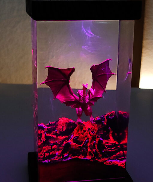 King Ghidorah Resin Night Lamp - Image 2