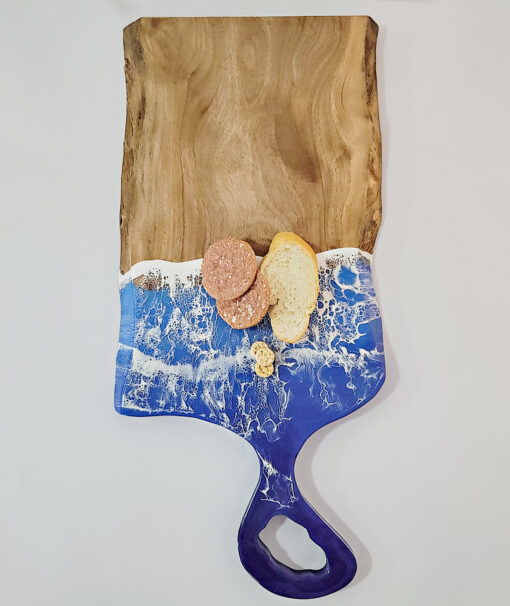 Ocean Wood & Resin Cutting Board - Image 3