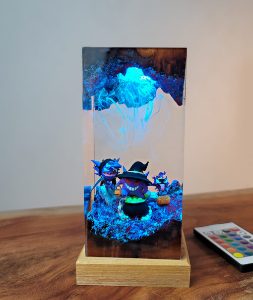 Gengar Halloween Resin Night Lamp - Image 8