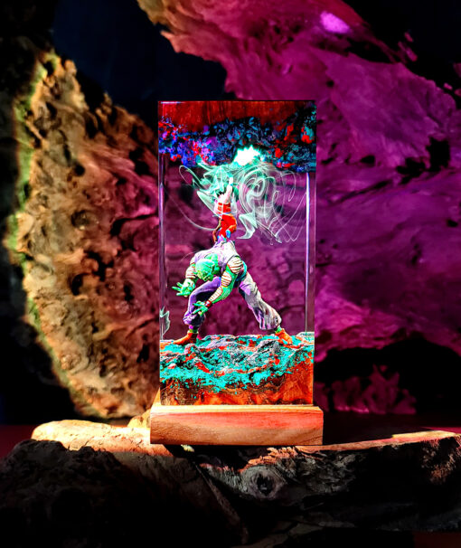 Goku & Demon Piccolo Resin Night Lamp - Image 10