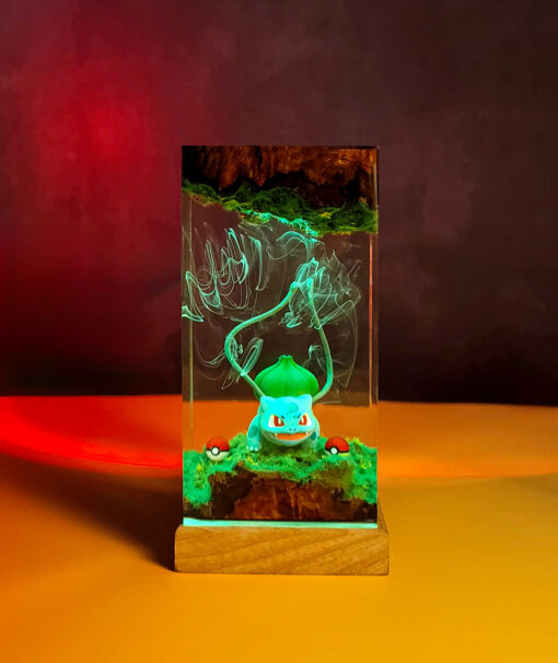 Bulbasaur Resin Night Lamp