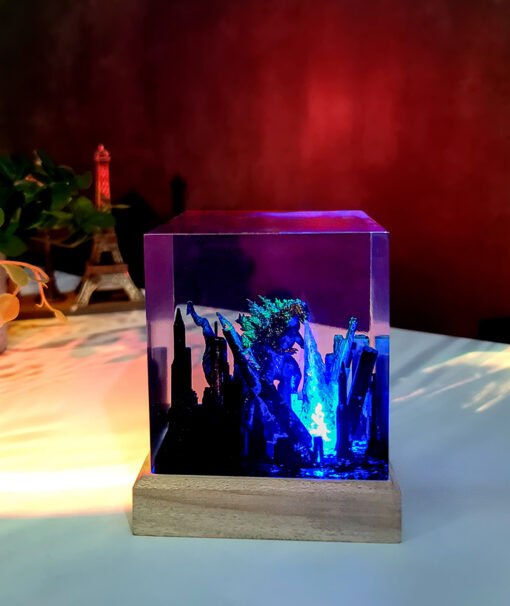Godzilla City Destruction Resin Night Lamp Ver 2 - Image 8