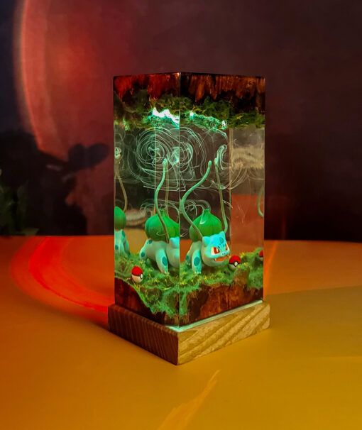 Bulbasaur Resin Night Lamp - Image 6
