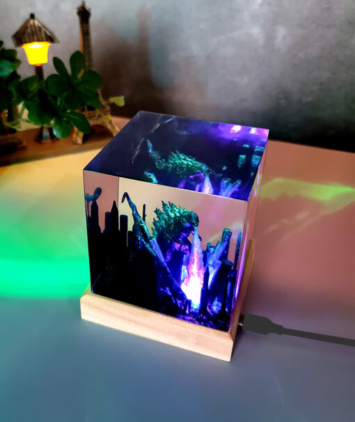 Godzilla City Destruction Resin Night Lamp Ver 2 - Image 7