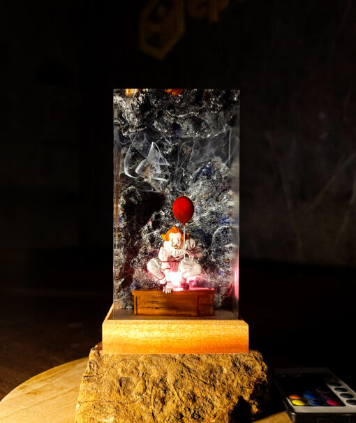 Bloody Pennywise Resin Night Lamp
