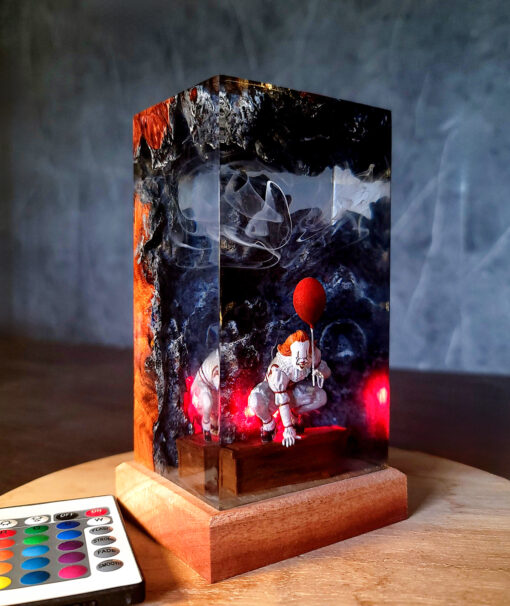 Bloody Pennywise Resin Night Lamp - Image 3