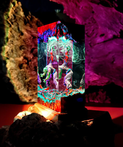 Goku & Demon Piccolo Resin Night Lamp - Image 8