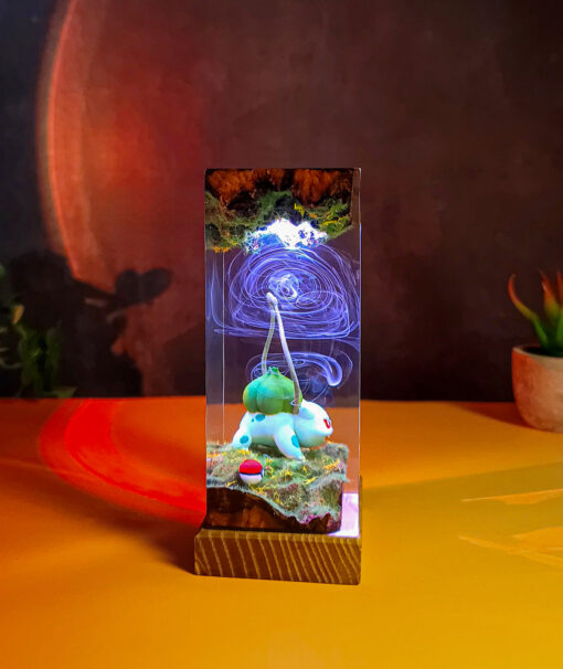 Bulbasaur Resin Night Lamp - Image 8