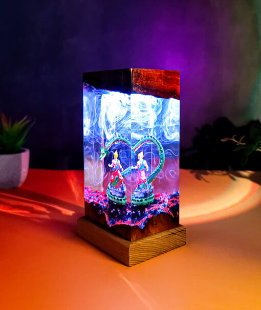 Goku & ShenLong Resin Night Lamp - Image 9