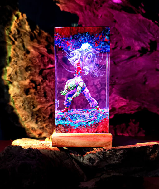 Goku & Demon Piccolo Resin Night Lamp