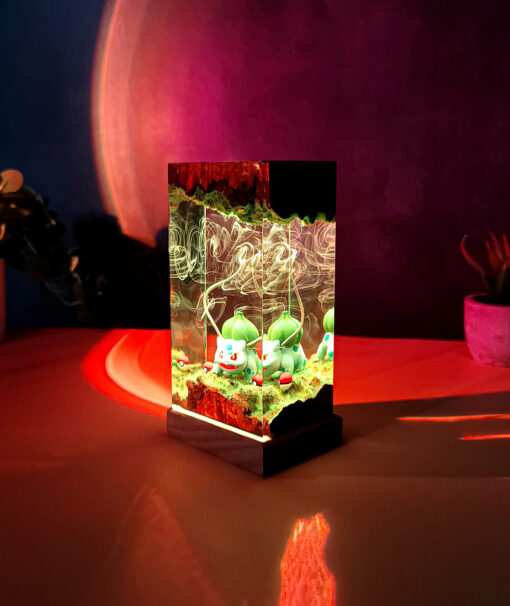 Bulbasaur Resin Night Lamp - Image 4
