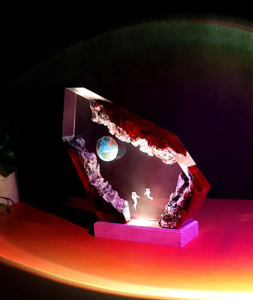Space Resin Night Lamp Ver 1 - Image 2