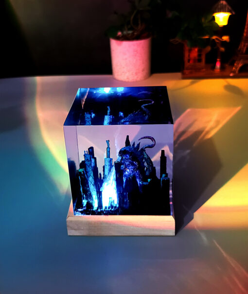 Godzilla City Destruction Resin Night Lamp Ver 2 - Image 5