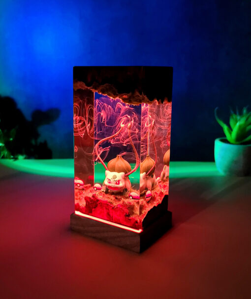 Bulbasaur Resin Night Lamp - Image 5