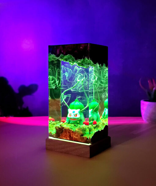 Bulbasaur Resin Night Lamp - Image 3