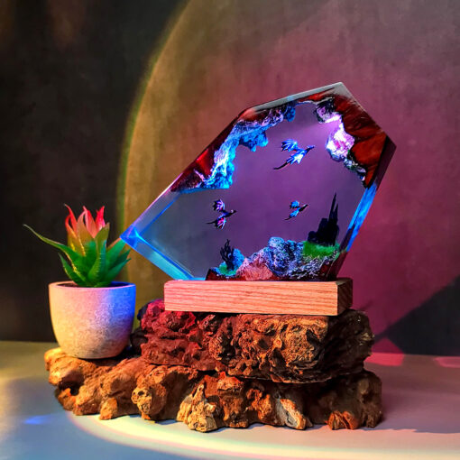 Dragon Fly Resin Night Lamp - Image 6